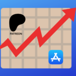 Patreon and Apple App Store icon